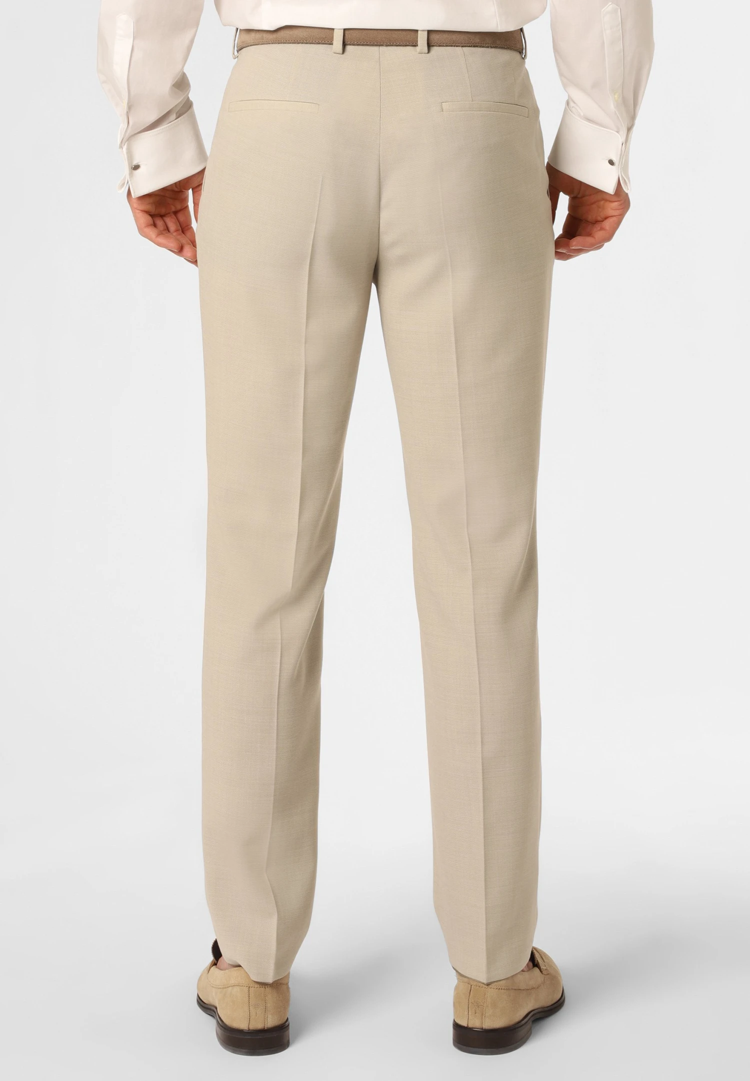 Boss Baukasten H-Leon-Mm-C-224 - Broek - Beige 2 Boss Baukasten H-Leon-Mm-C-224 - Broek - Beige - Afbeelding 2