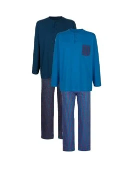 2Er Pack - Pyjama - Marineblau