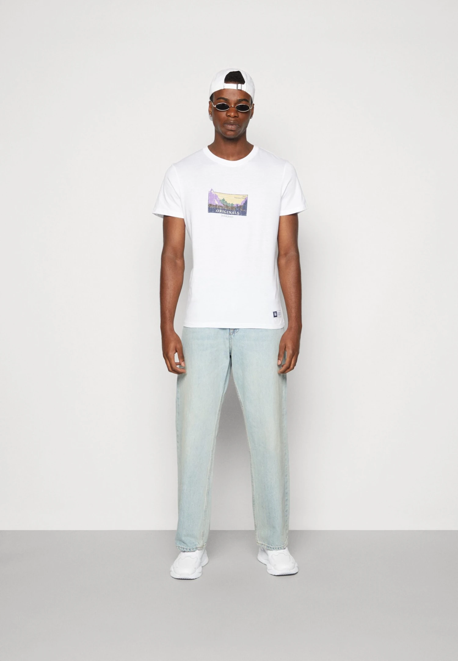 Jack & Jones Jorwoodlandgraphic Tee Crew Neck - T-Shirt Print - Bright White 2 Jack & Jones Jorwoodlandgraphic Tee Crew Neck - T-Shirt Print - Bright White - Afbeelding 2