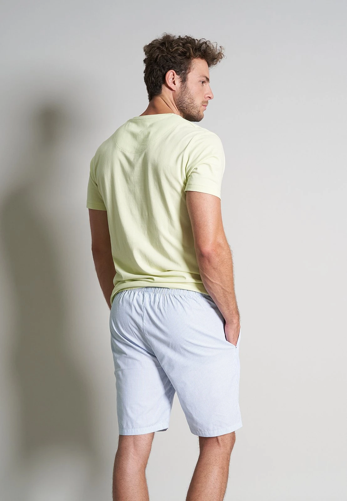 Tom Tailor Pyjamabroek - BlauHellStreifen 2 Tom Tailor Pyjamabroek - BlauHellStreifen - Afbeelding 2