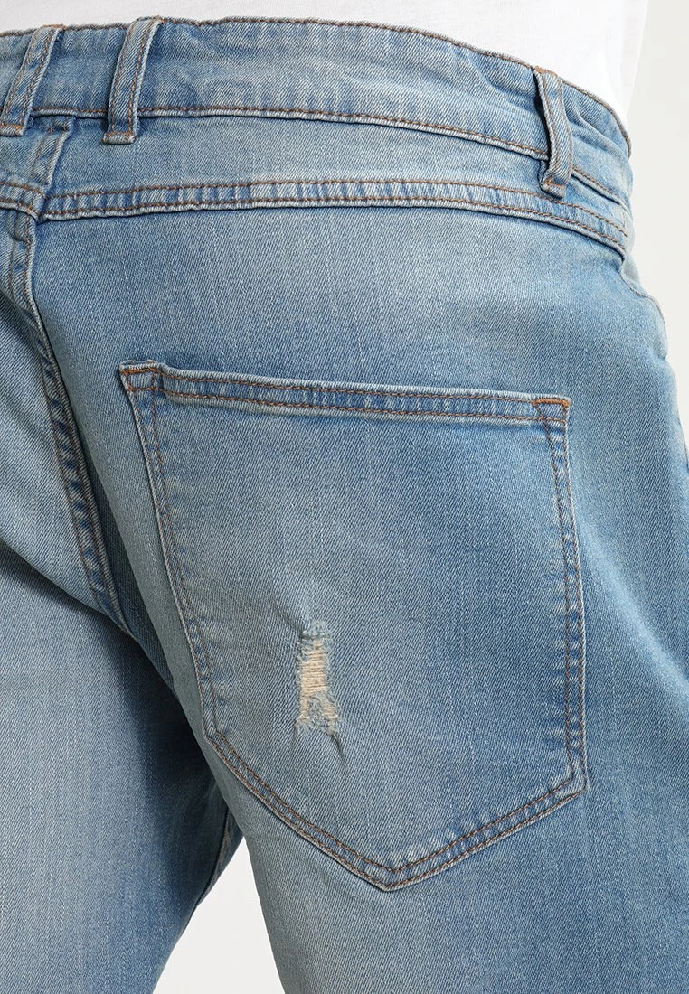 Redefined Rebel Oslo Destroy- Jeansshort - Skyway Blue 4 Redefined Rebel Oslo Destroy- Jeansshort - Skyway Blue - Afbeelding 4