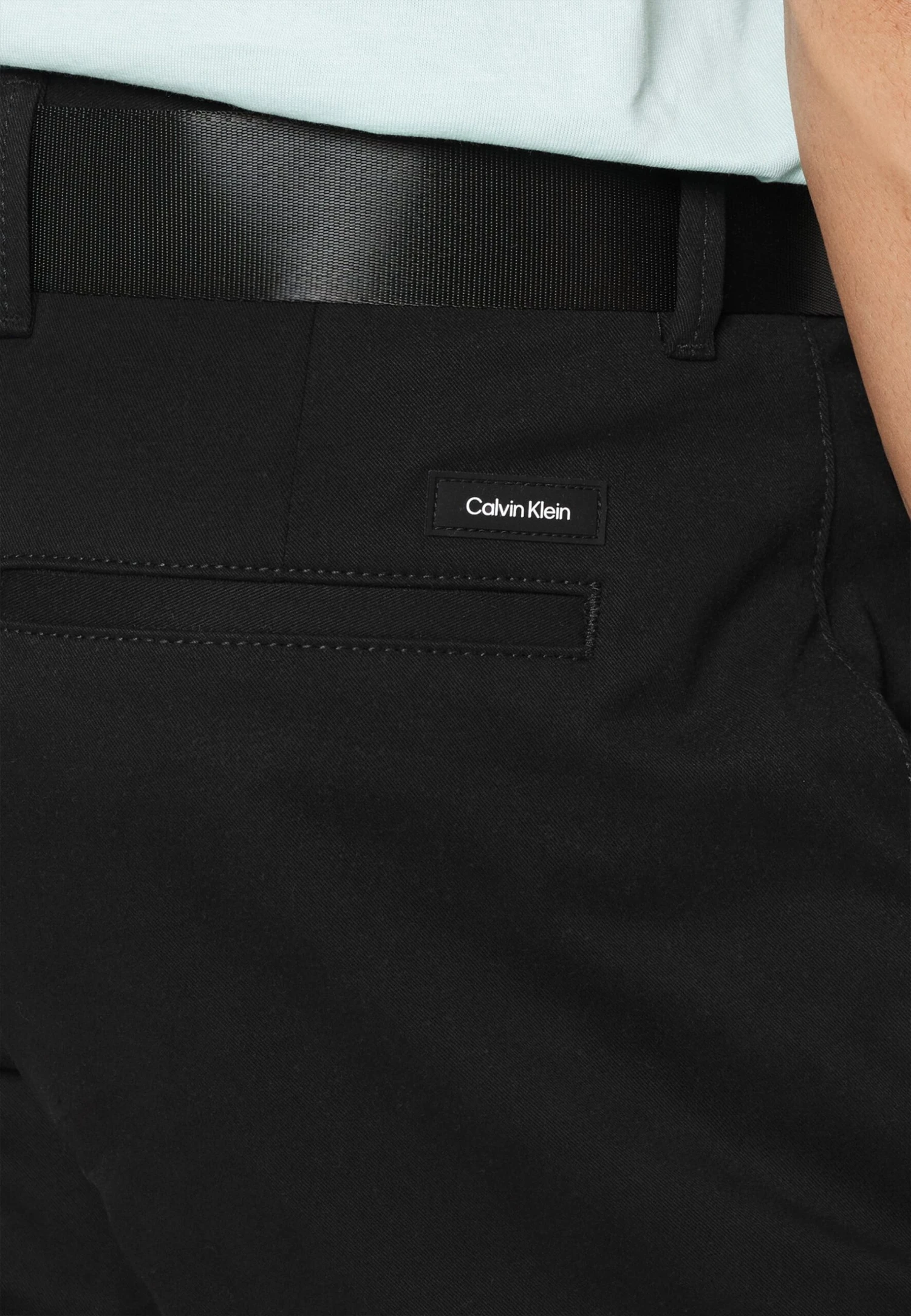 Calvin Klein Modern Slim Belt - Shorts - Black 5 Calvin Klein Modern Slim Belt - Shorts - Black - Afbeelding 5
