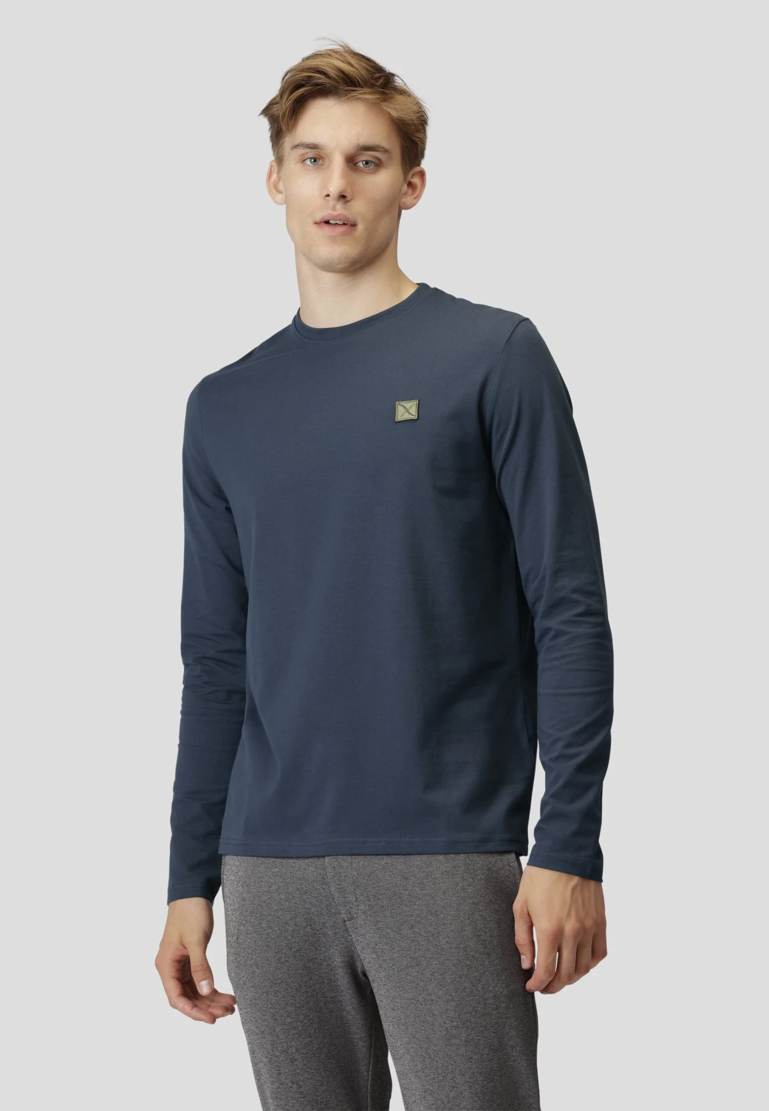 Basic - Longsleeve - Navy