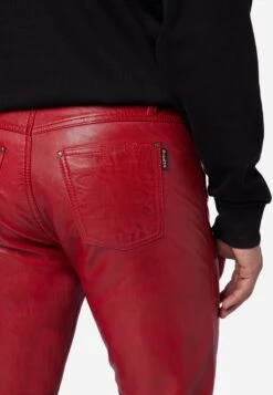 Slim Fit - Leren Broek - Rot 9 Slim Fit - Leren Broek - Rot -Next Verkoopwinkel de49b6bee3654892a76f4049deac1e3e