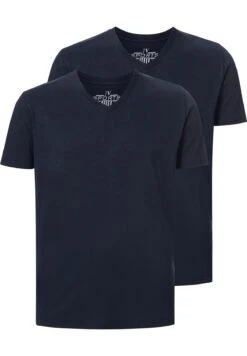 Doppelpack Osmo - T-Shirt Basic - Dunkelblau