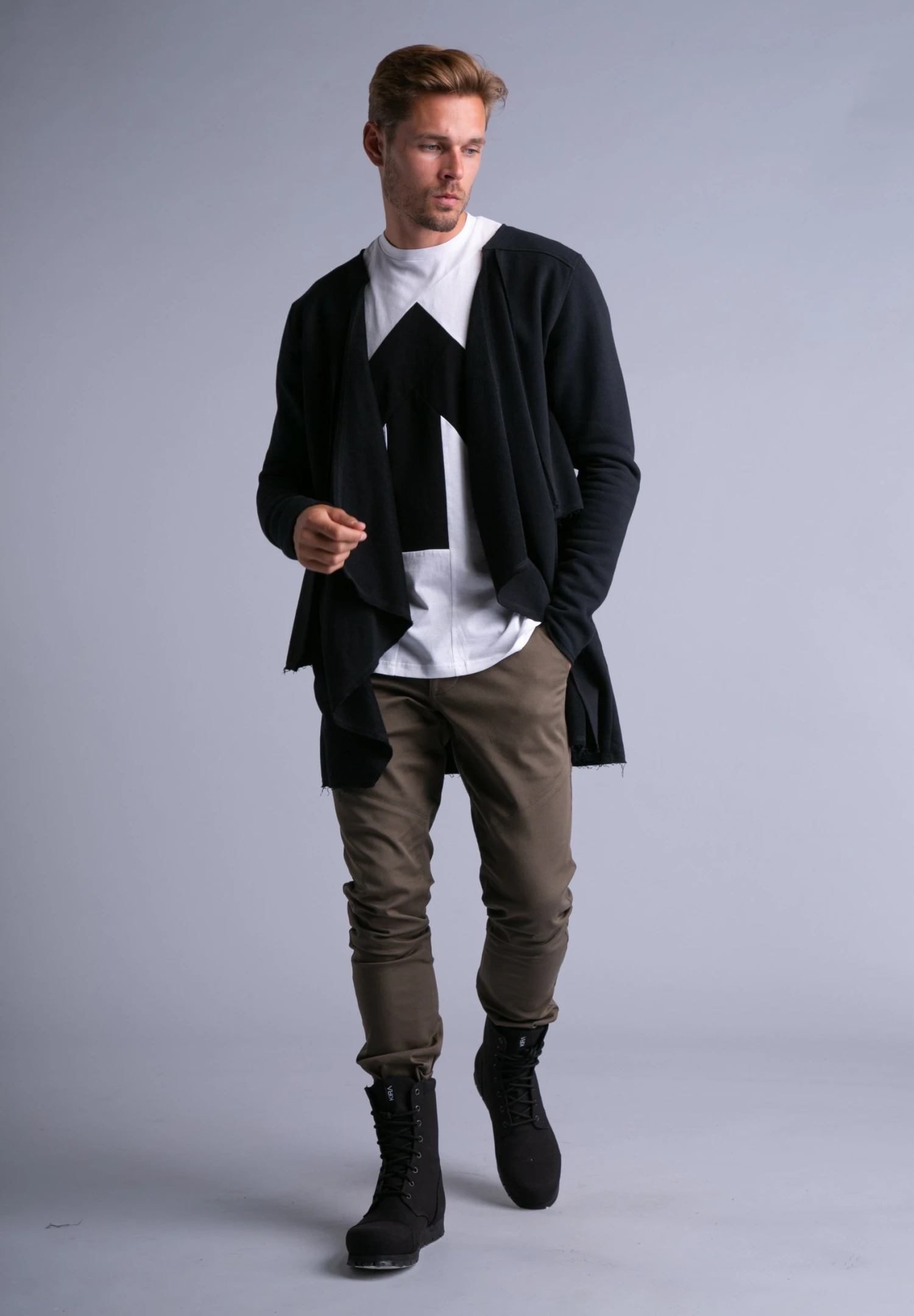 Arrow - T-Shirt Print - White Black 5 Arrow - T-Shirt Print - White Black - Afbeelding 5