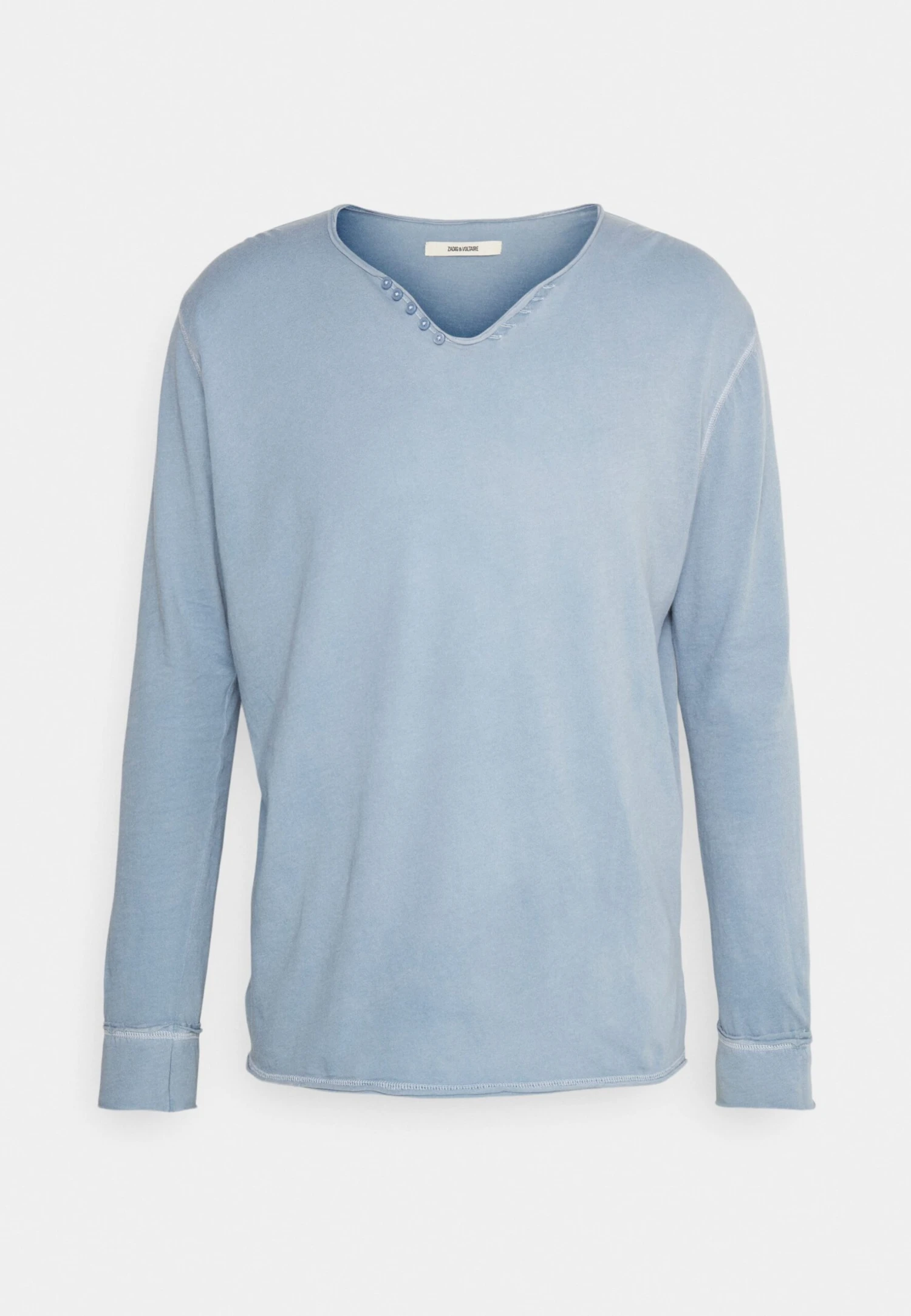 Zadig & Voltaire Monastir Voltaire - Longsleeve - Bleu Horizon 5 Zadig & Voltaire Monastir Voltaire - Longsleeve - Bleu Horizon - Afbeelding 5