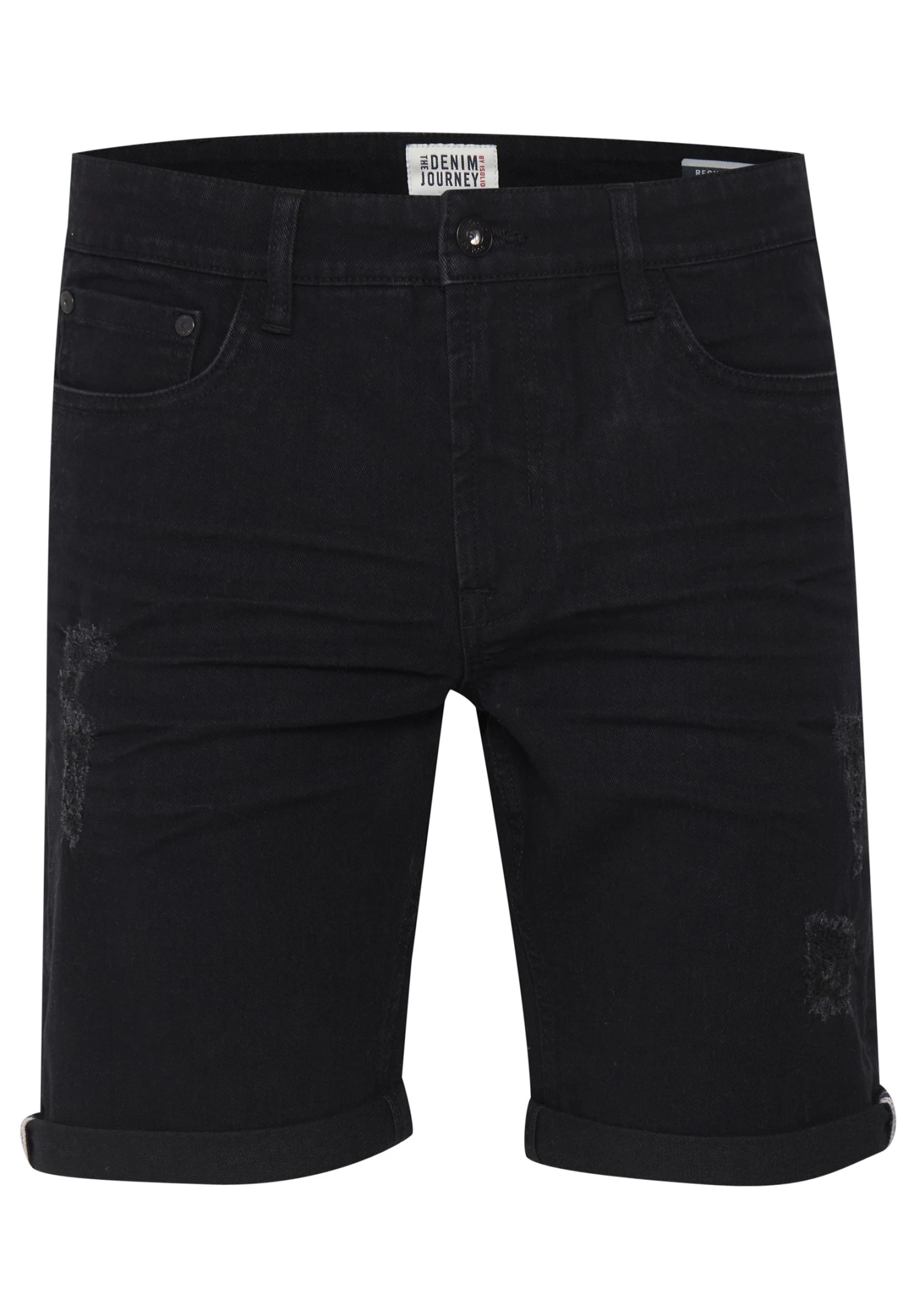 Solid Sdnoyton - Jeansshort - Black Denim 4 Solid Sdnoyton - Jeansshort - Black Denim - Afbeelding 4