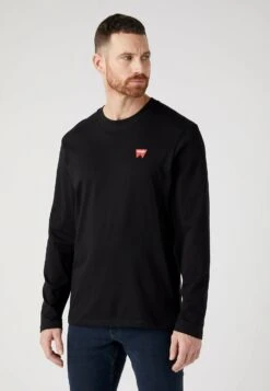 Wrangler Sign Off- Longsleeve - Black