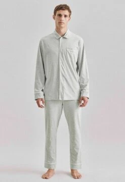Seidensticker Set - Pyjama - Silvergrey Melange