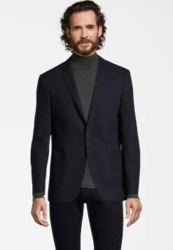 Aufgesetzte Taschen - Blazer - Dunkelblau