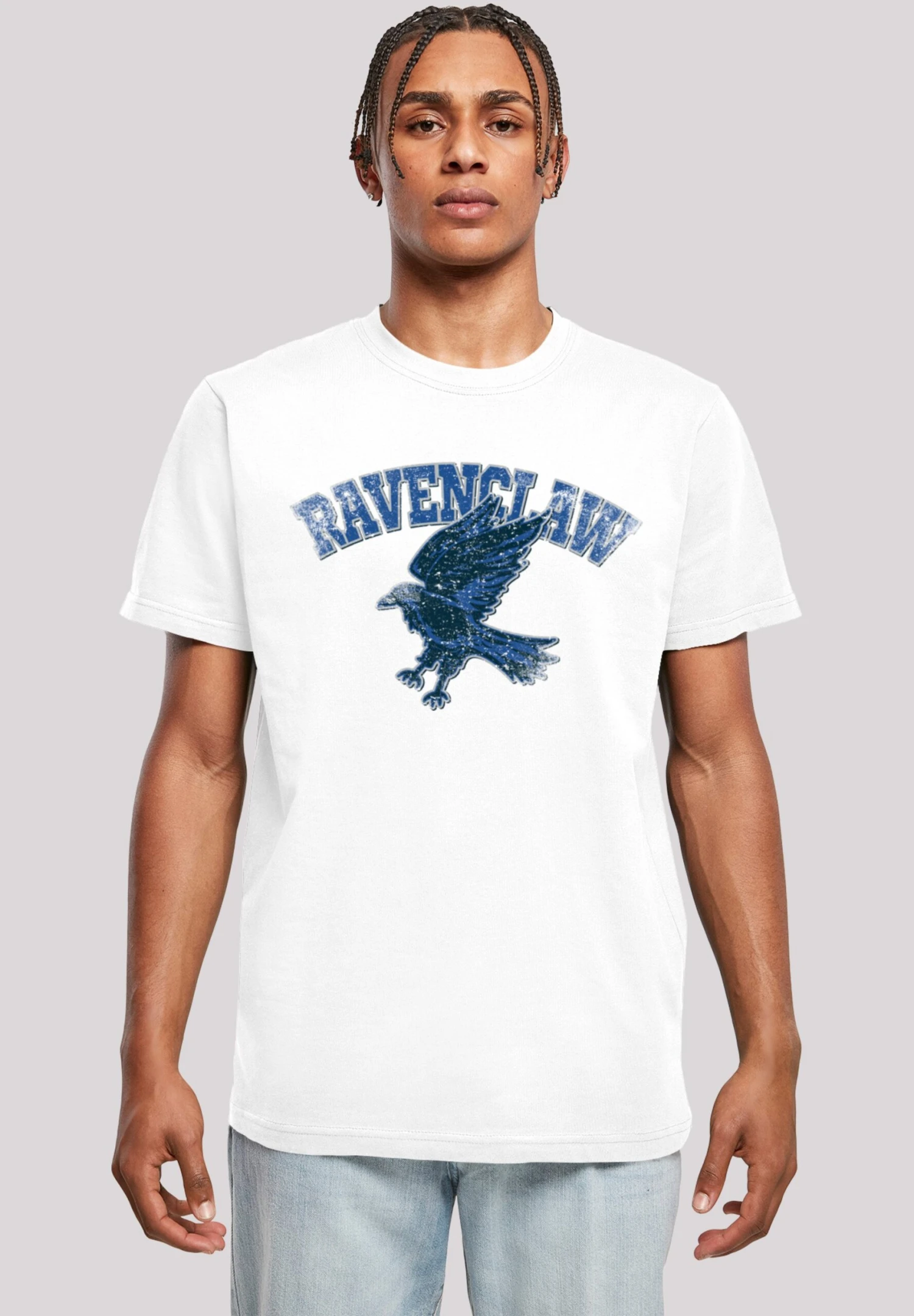 F4NT4STIC Harry Potter Ravenclaw Emblem - T-Shirt Print - White 1 F4NT4STIC Harry Potter Ravenclaw Emblem - T-Shirt Print - White