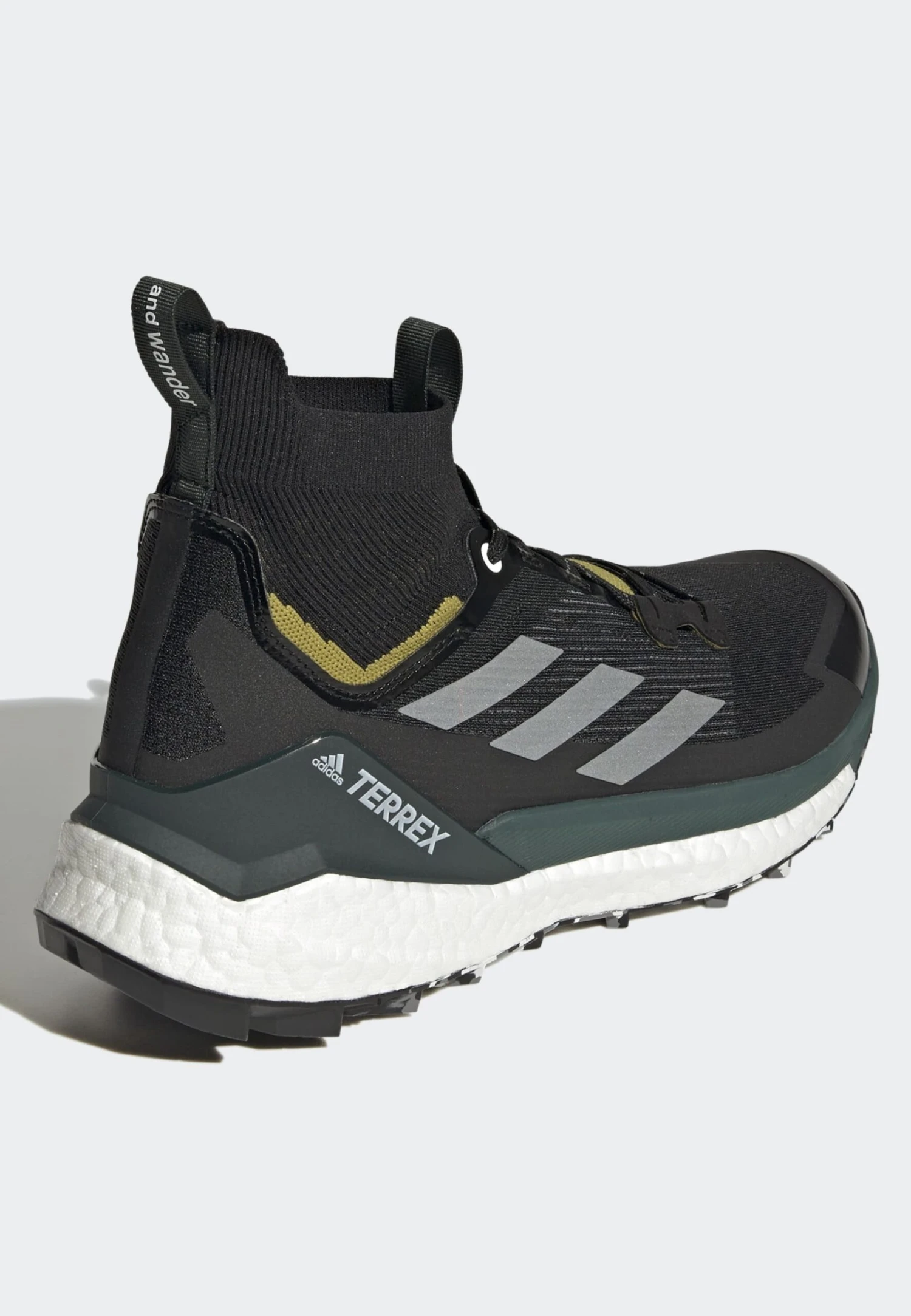 Adidas Sportswear Terrex X And Wander Free Hiker 2.0 Hiking - Outdoorschoenen - Core Black/Matte Silver/Pulse Olive 4 Adidas Sportswear Terrex X And Wander Free Hiker 2.0 Hiking - Outdoorschoenen - Core Black/Matte Silver/Pulse Olive - Afbeelding 4