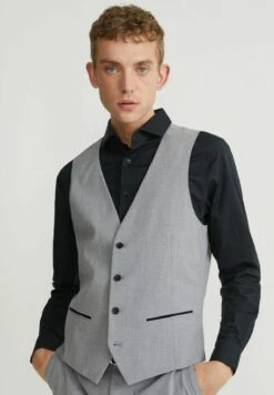 Bodywarmer - Light Gray Melange