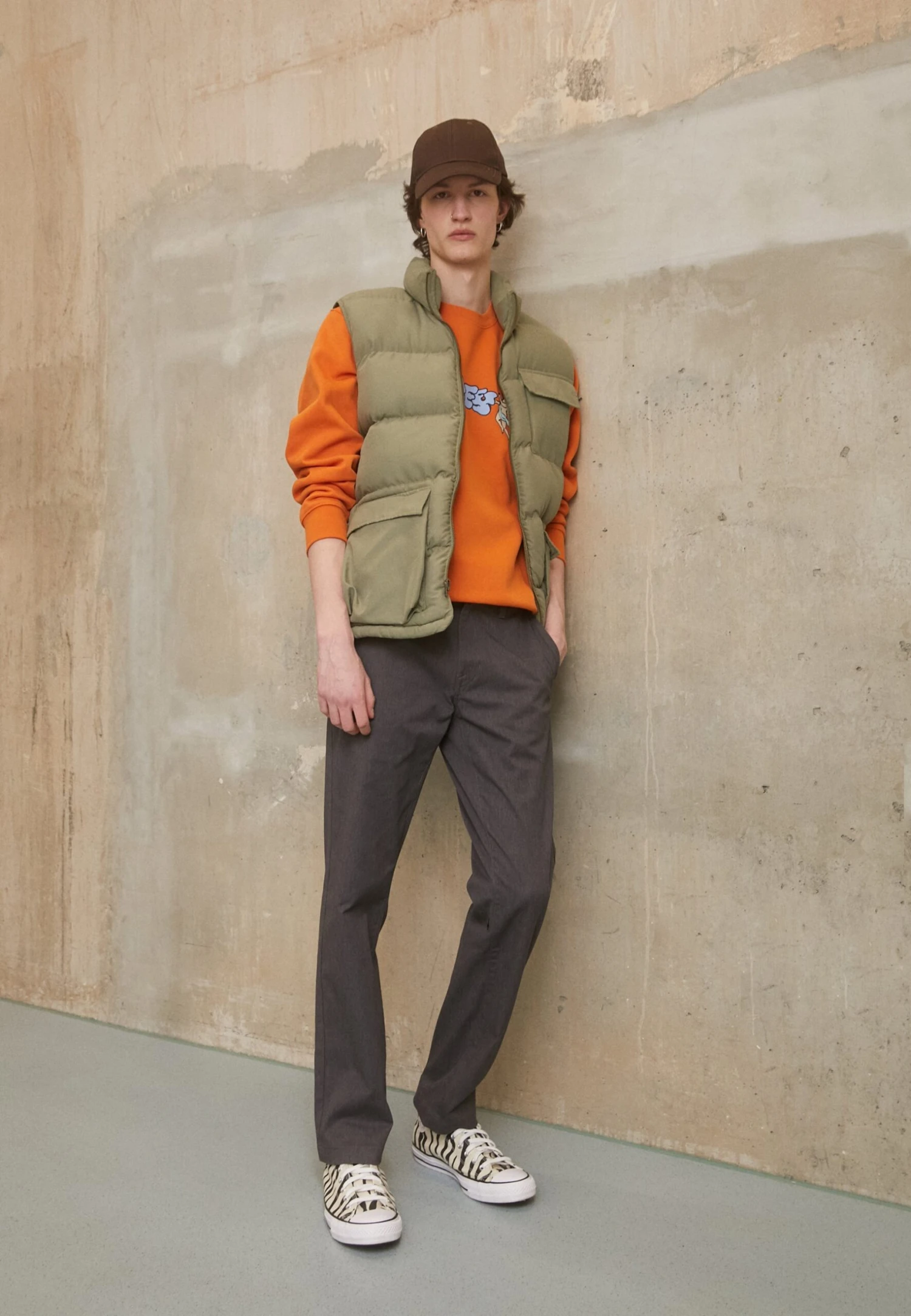 Volcom Frickin Modern- Broek - Charcoal Heather 2 Volcom Frickin Modern- Broek - Charcoal Heather - Afbeelding 2