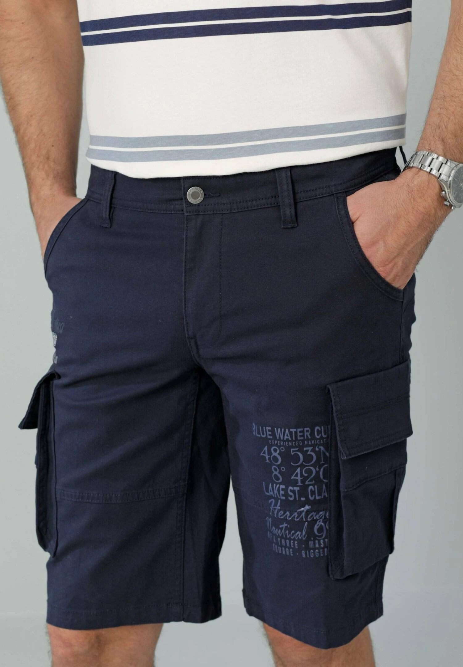 Shorts - Marineblau 5 Shorts - Marineblau - Afbeelding 5