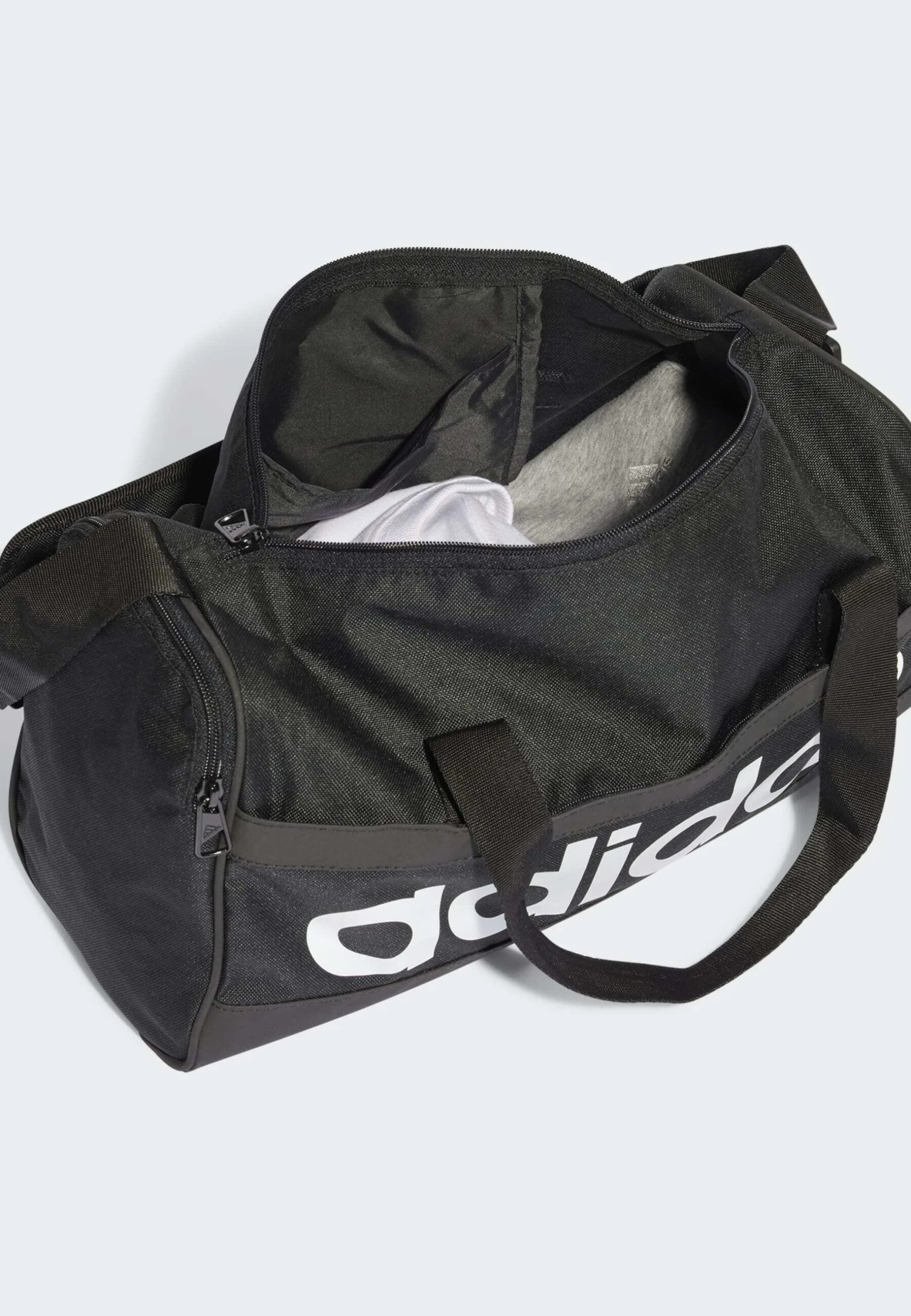 ADIDAS PERFORMANCE Linear Duf Xs - Sporttas - Black White 3 ADIDAS PERFORMANCE Linear Duf Xs - Sporttas - Black White - Afbeelding 3