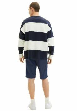 Tom Tailor Bermuda - Shorts - Navy Rombos Minimal -Next Verkoopwinkel e7f93251a0d747b6b214cba32e22975d