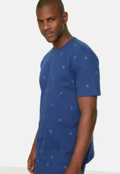 Trendyol Pyjama - Navy Blue 8 Trendyol Pyjama - Navy Blue -Next Verkoopwinkel e97666ed436349b29593d512af018085