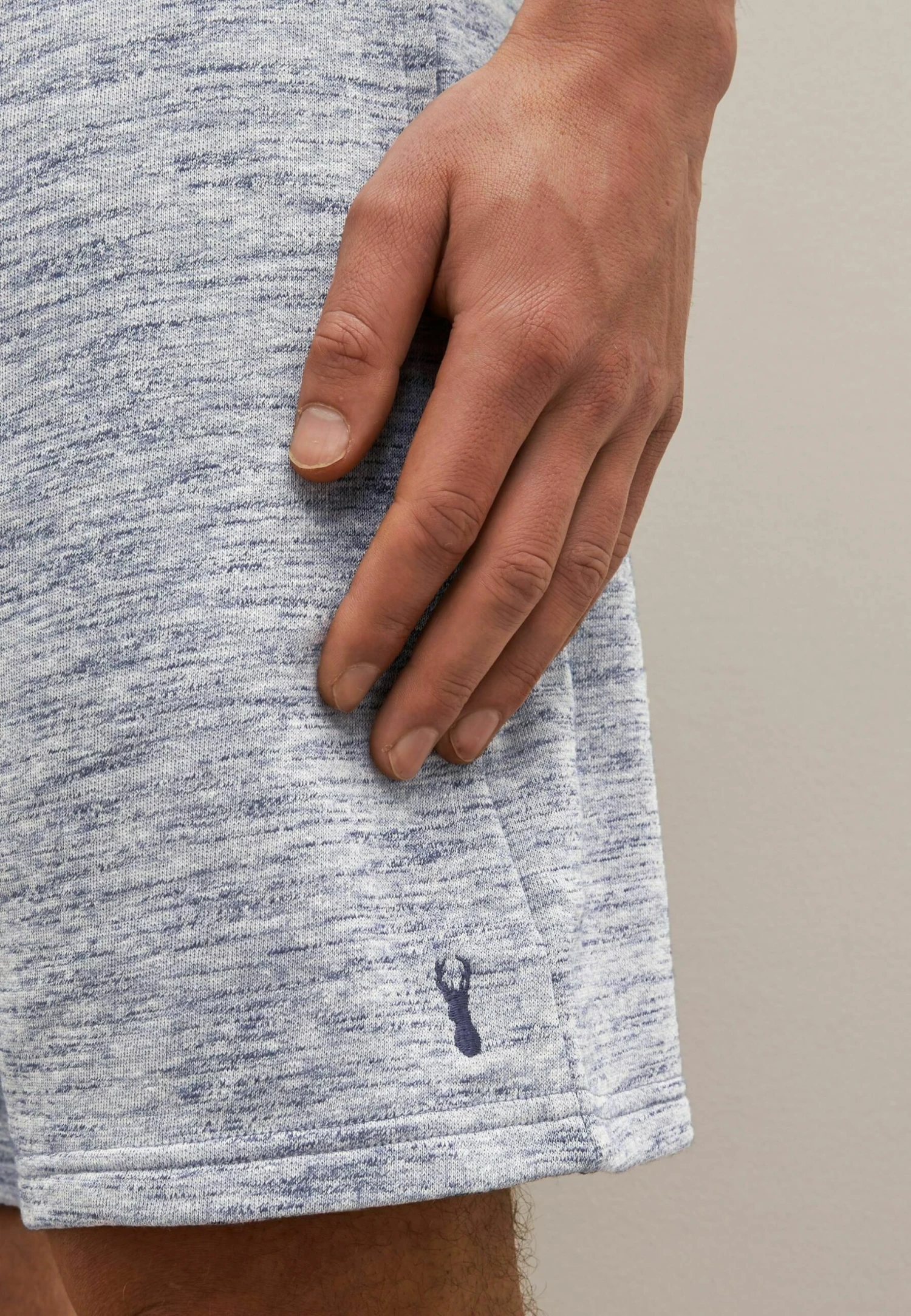 Next Standard - Shorts - Light Blue Marl 1 Next Standard - Shorts - Light Blue Marl