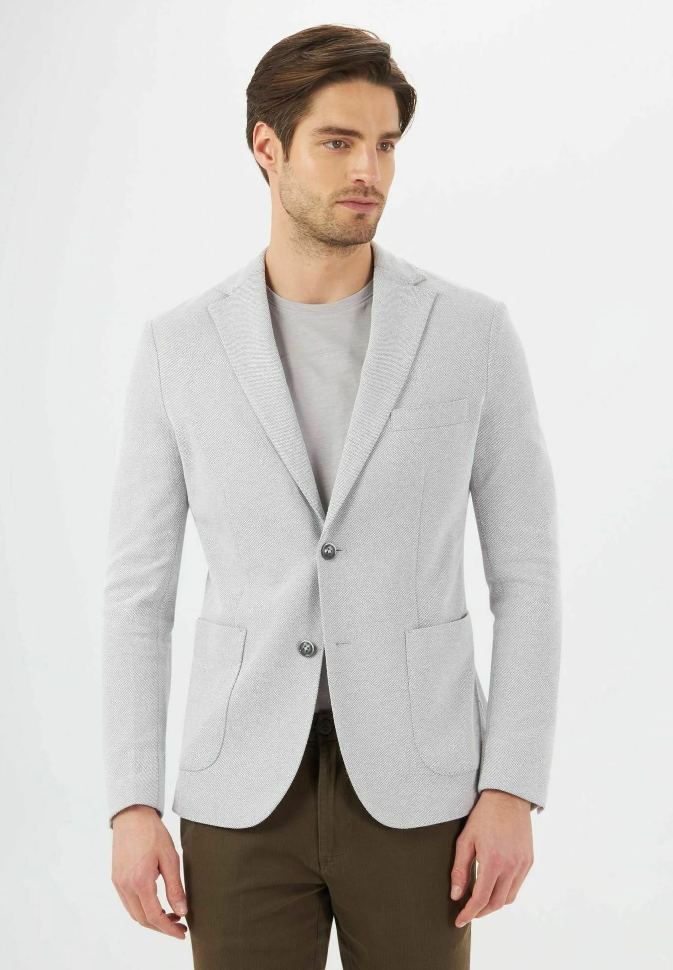 Blazer - Grigio Chiaro 1 Blazer - Grigio Chiaro