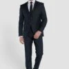 2-Teiliger Slim Fit Business- Kostuum - Dunkelblau