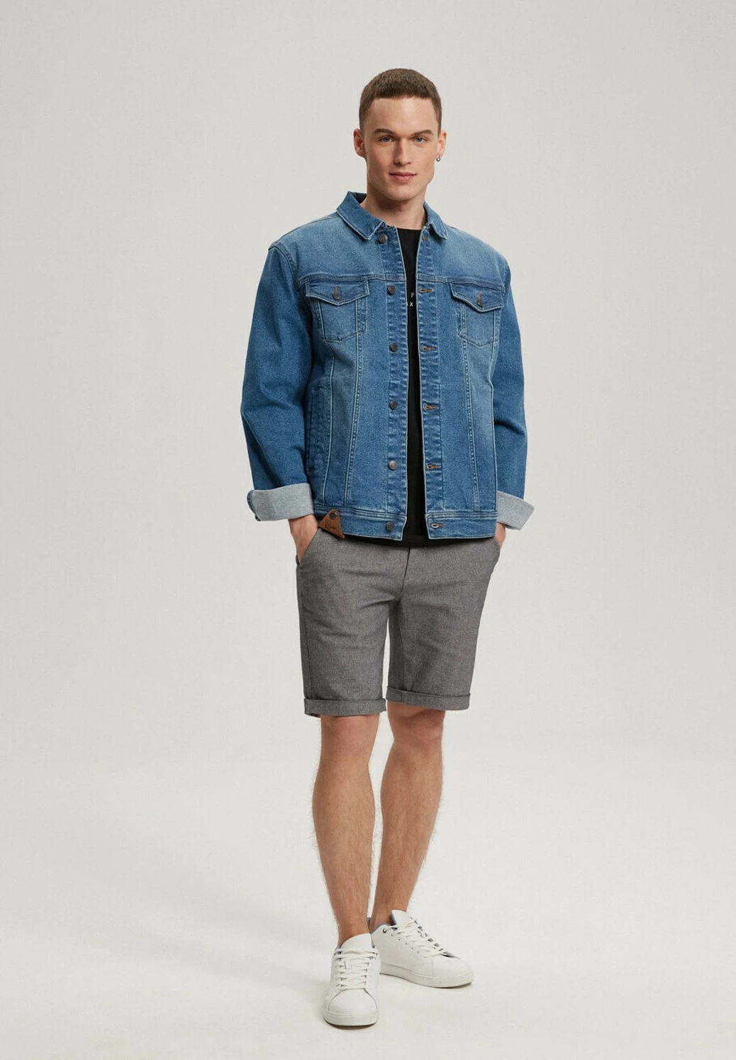 Diverse Prm Sh - Shorts - GreyMelange 2 Diverse Prm Sh - Shorts - GreyMelange - Afbeelding 2