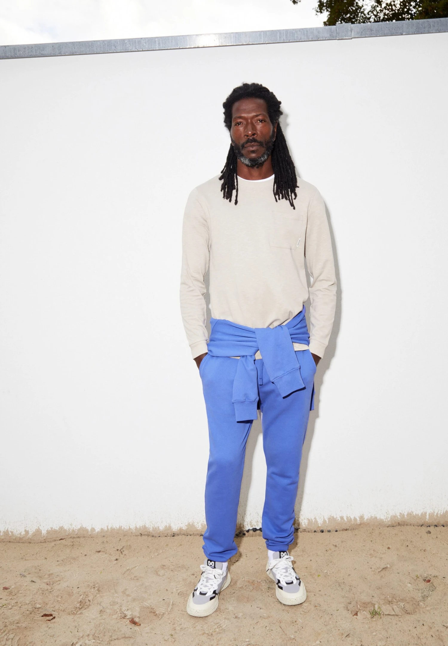 Armedangels Baazo Flamé - Longsleeve - Sand Stone 5 Armedangels Baazo Flamé - Longsleeve - Sand Stone - Afbeelding 5