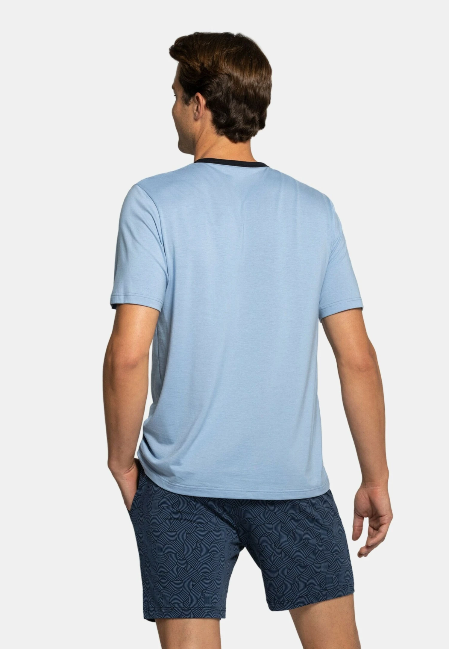 Set Wavy - Pyjama - Bleu 2 Set Wavy - Pyjama - Bleu - Afbeelding 2