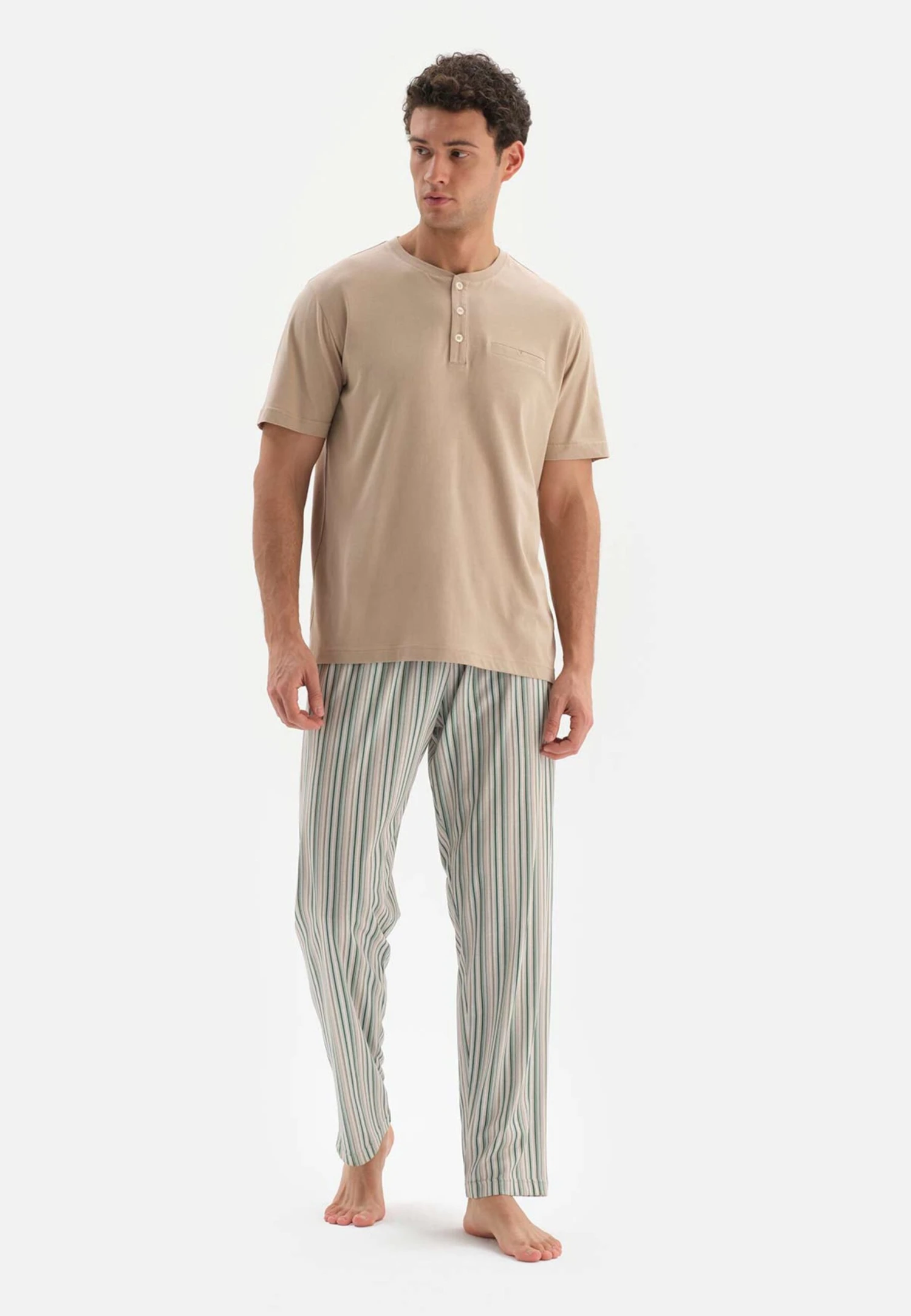 Supreme Set - Pyjama - Beige 1 Supreme Set - Pyjama - Beige