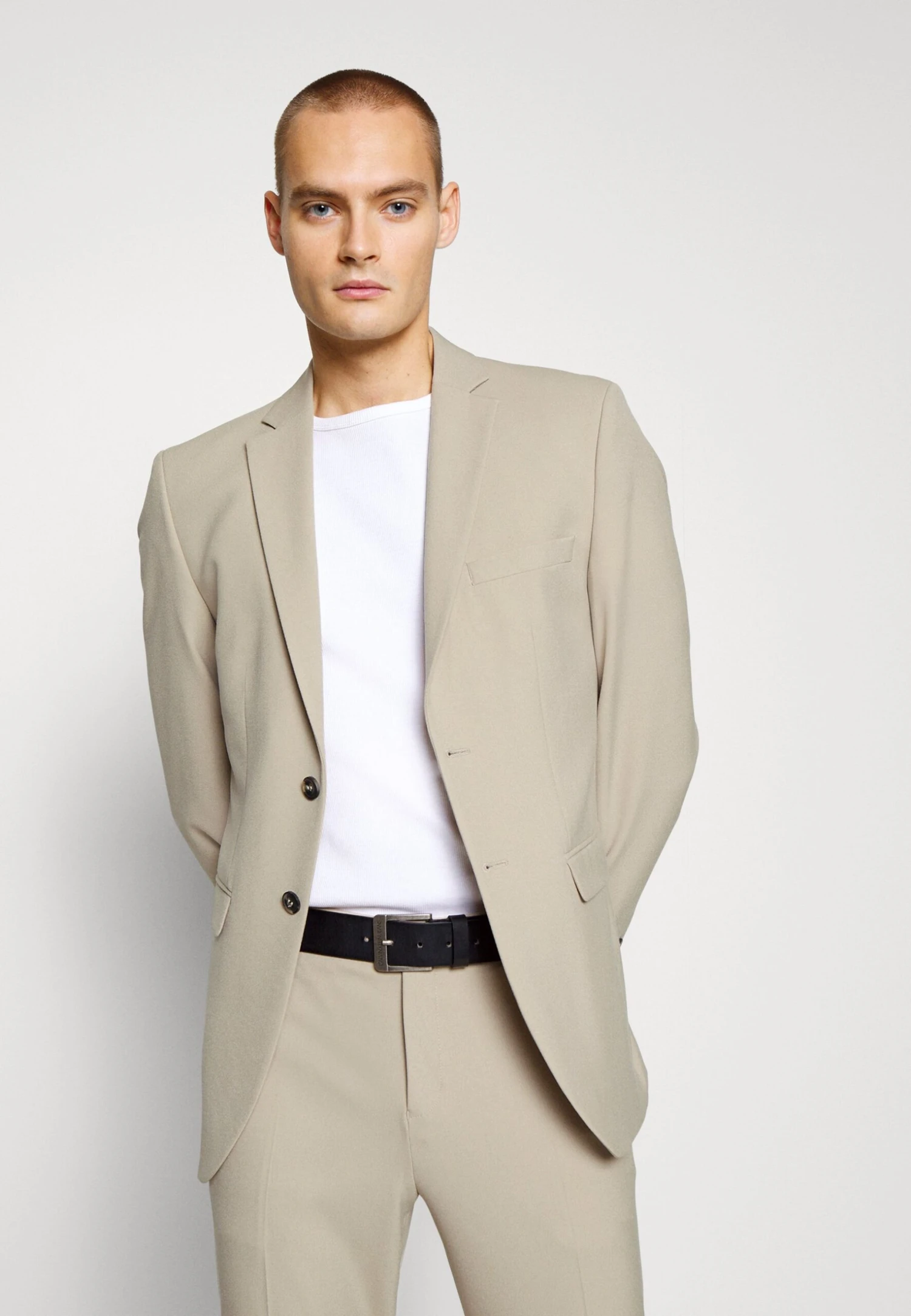 Selected Homme Slhslim Single Breasted - Kostuum - Beige 8 Selected Homme Slhslim Single Breasted - Kostuum - Beige - Afbeelding 8