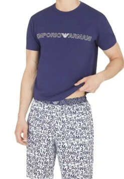 Emporio Armani Mit Kurzer Hose - Pyjama - Blau 5 Emporio Armani Mit Kurzer Hose - Pyjama - Blau -Next Verkoopwinkel f08de50de1464b11bd6cf48fc1ca37c8