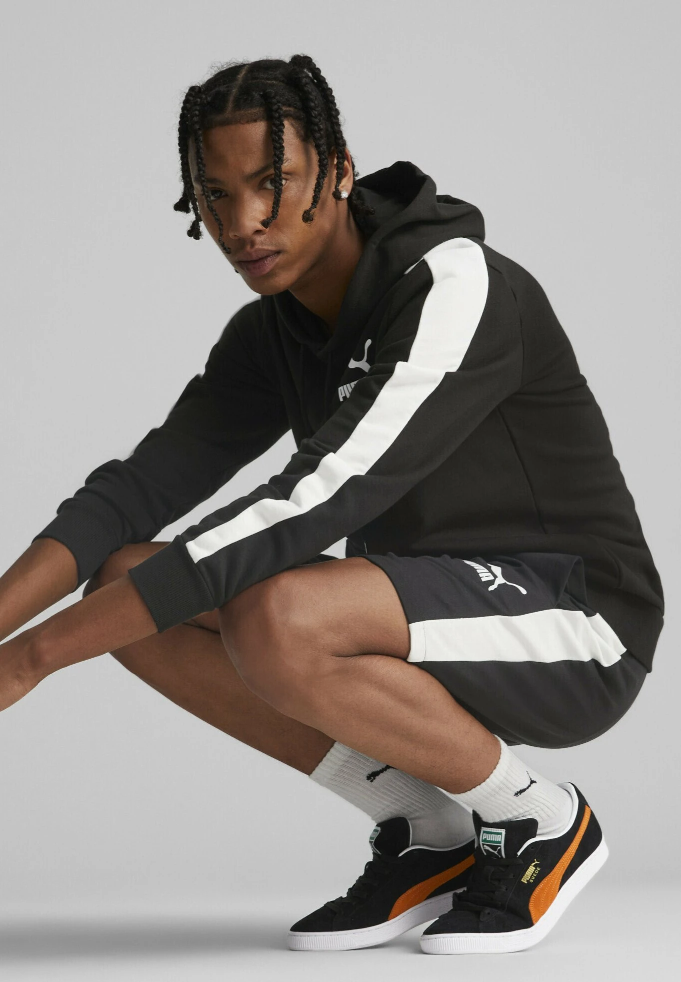 Puma T7 Iconic Für- Shorts - Black 3 Puma T7 Iconic Für- Shorts - Black - Afbeelding 3