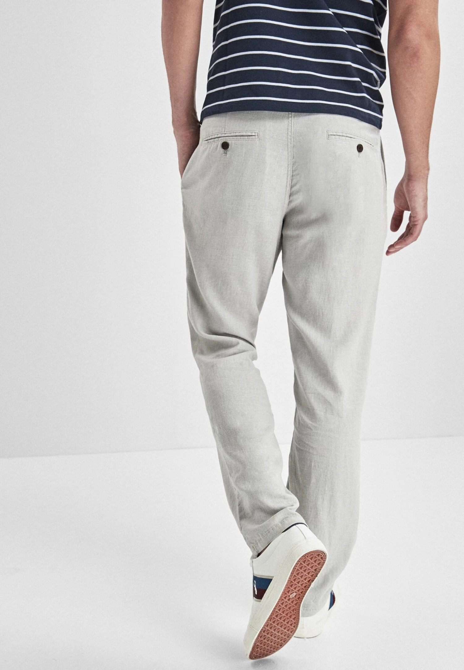 Next Broek - Mottled Grey 2 Next Broek - Mottled Grey - Afbeelding 2