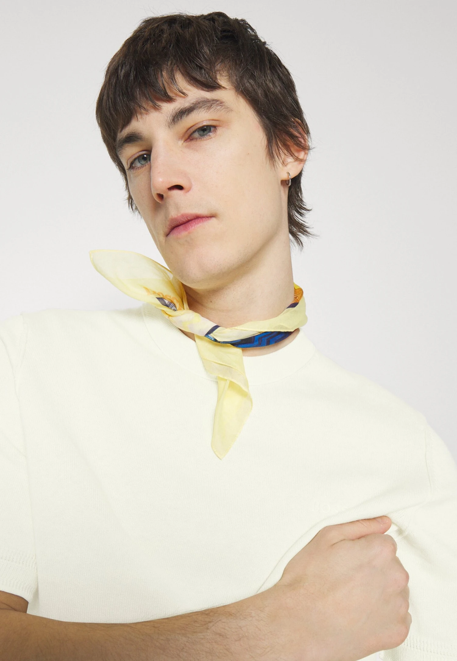 Boss Alinus - T-Shirt Basic - Light Beige 4 Boss Alinus - T-Shirt Basic - Light Beige - Afbeelding 4