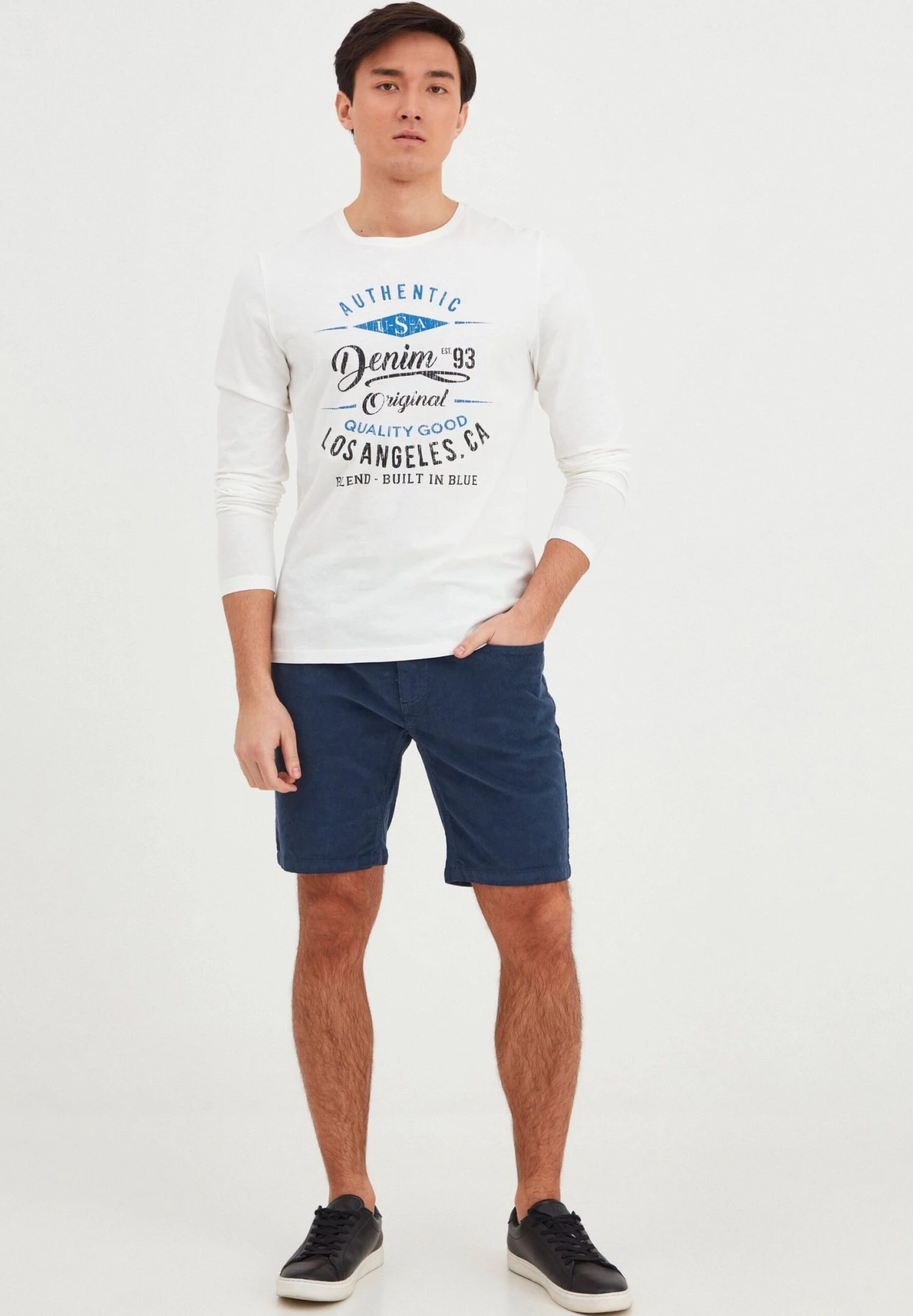 Blend Bhmantino - Shorts - Dark Denim 2 Blend Bhmantino - Shorts - Dark Denim - Afbeelding 2