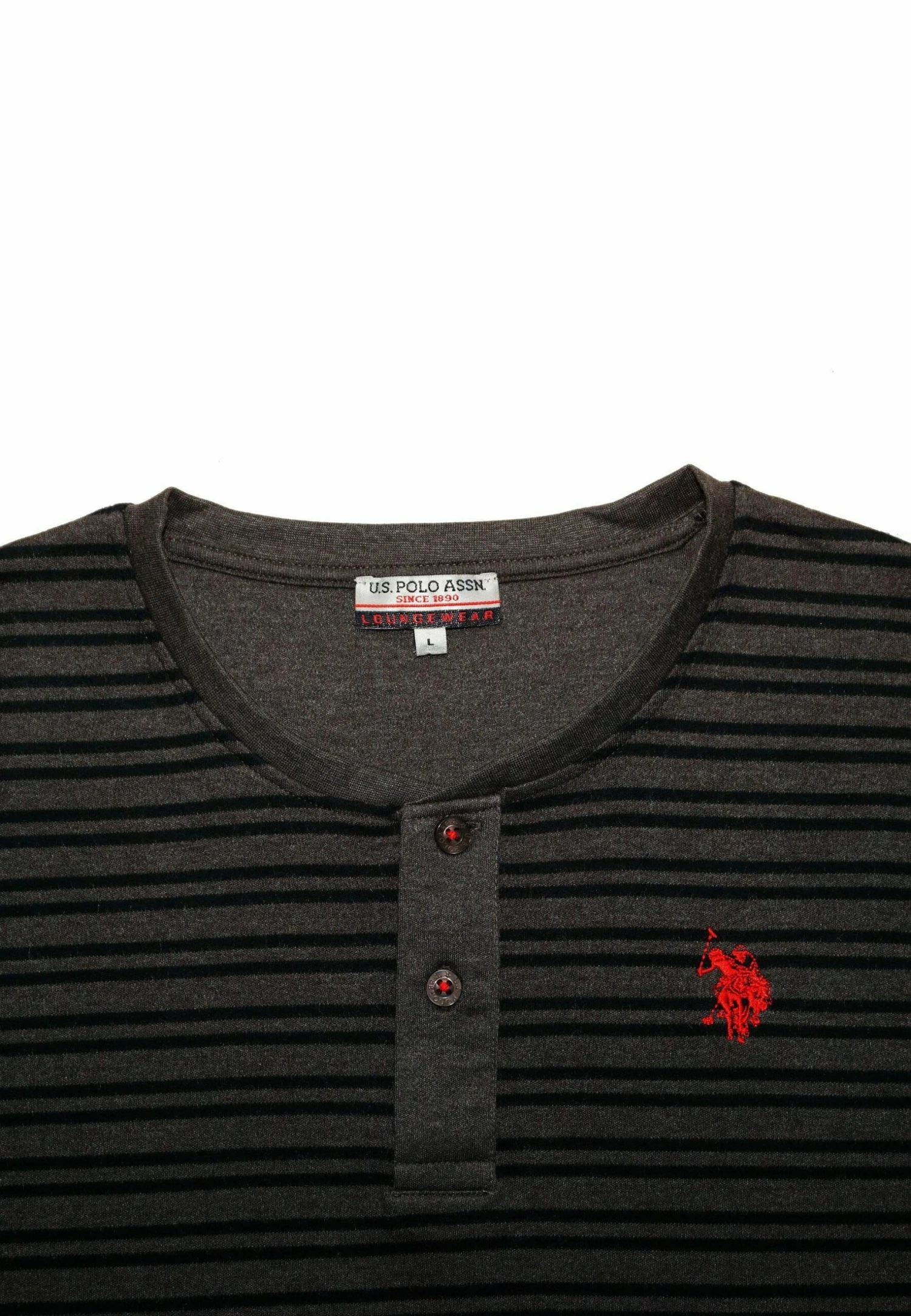U.S. Polo Assn. Longsleeve- Pyjama - Dunkelgrau 5 U.S. Polo Assn. Longsleeve- Pyjama - Dunkelgrau - Afbeelding 5