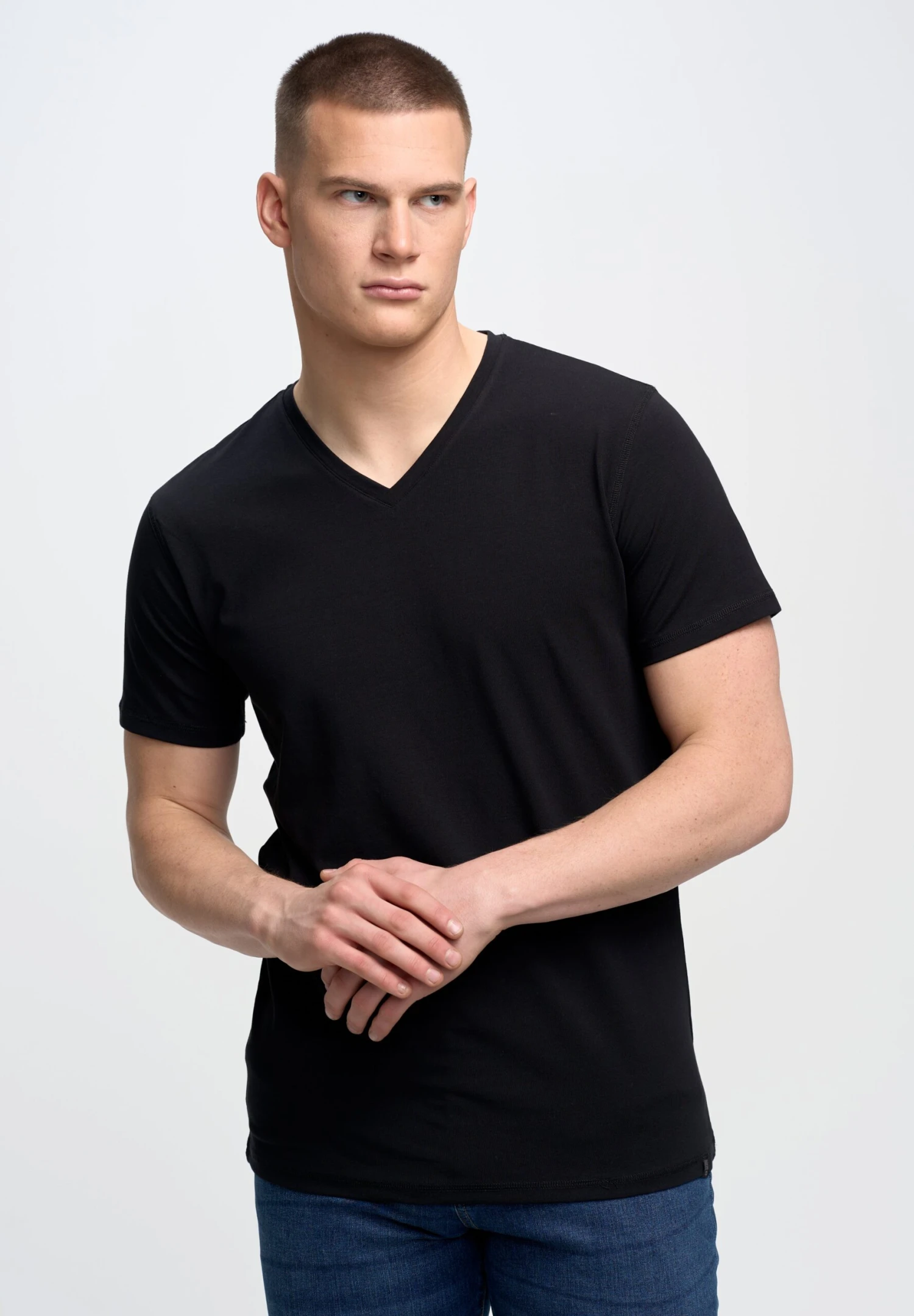 BIG STAR Classicov - T-Shirt Basic - Schwarz 1 BIG STAR Classicov - T-Shirt Basic - Schwarz