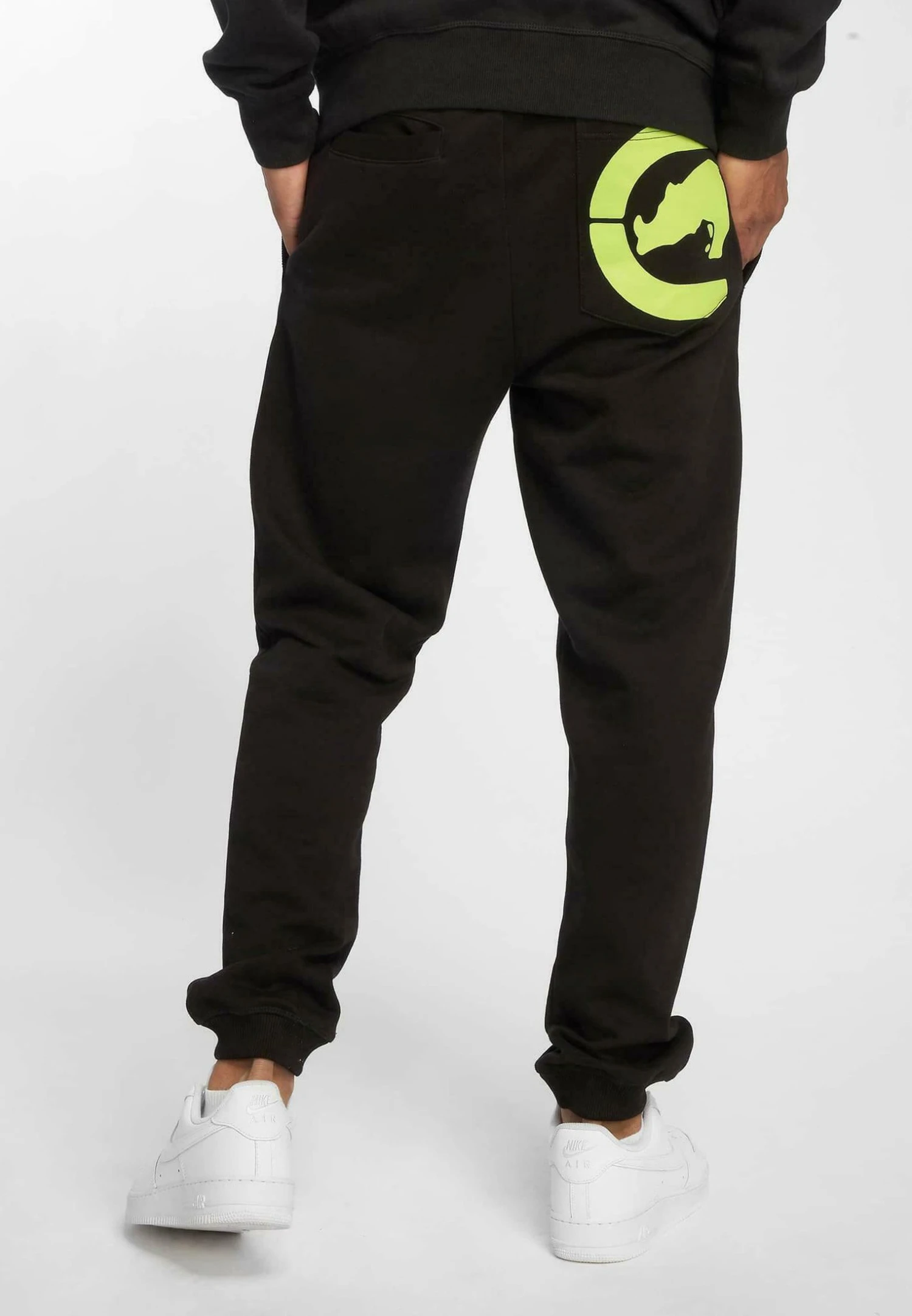 2Face- Trainingsbroek - Black Green 3 2Face- Trainingsbroek - Black Green - Afbeelding 3