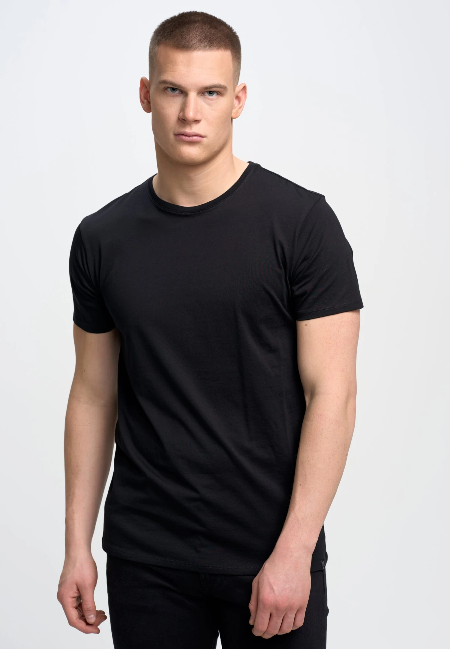 BIG STAR Basic - T-Shirt Basic - Schwarz 1 BIG STAR Basic - T-Shirt Basic - Schwarz