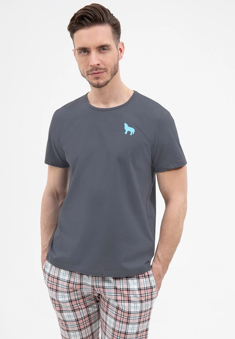 Ben - Pyjama - Dark Grey 3 Ben - Pyjama - Dark Grey - Afbeelding 3