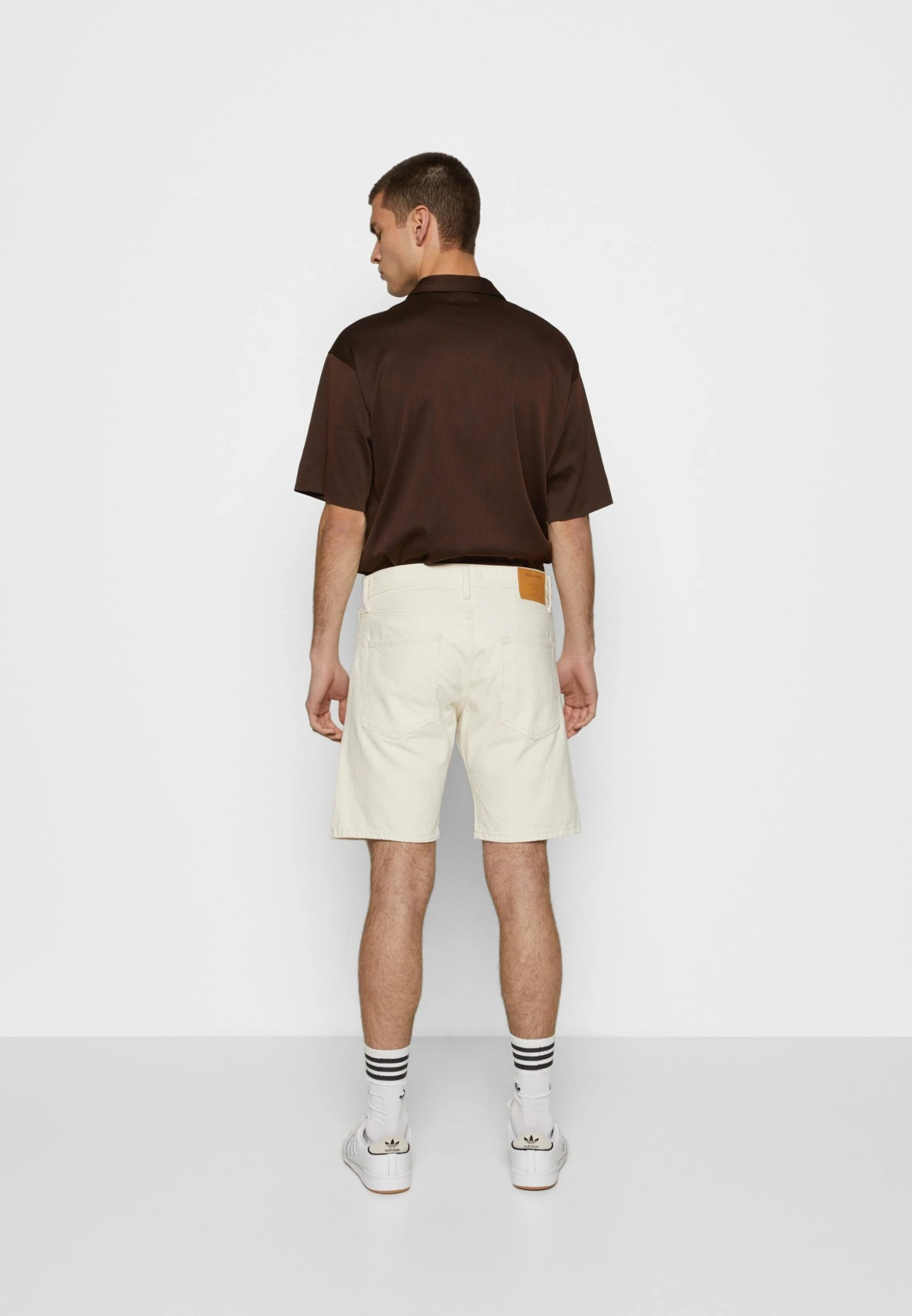 Jack & Jones Jjichris - Jeansshort - Ecru 4 Jack & Jones Jjichris - Jeansshort - Ecru - Afbeelding 4