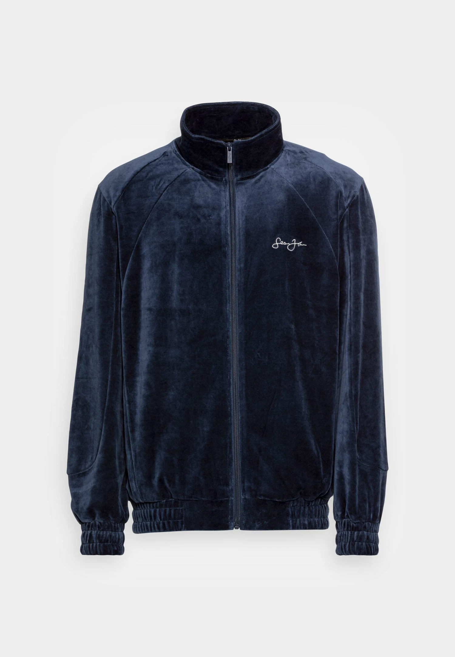 Sean John Script Logo Essential Trackjacket - Trainingsvest - Dark Blue 4 Sean John Script Logo Essential Trackjacket - Trainingsvest - Dark Blue - Afbeelding 4