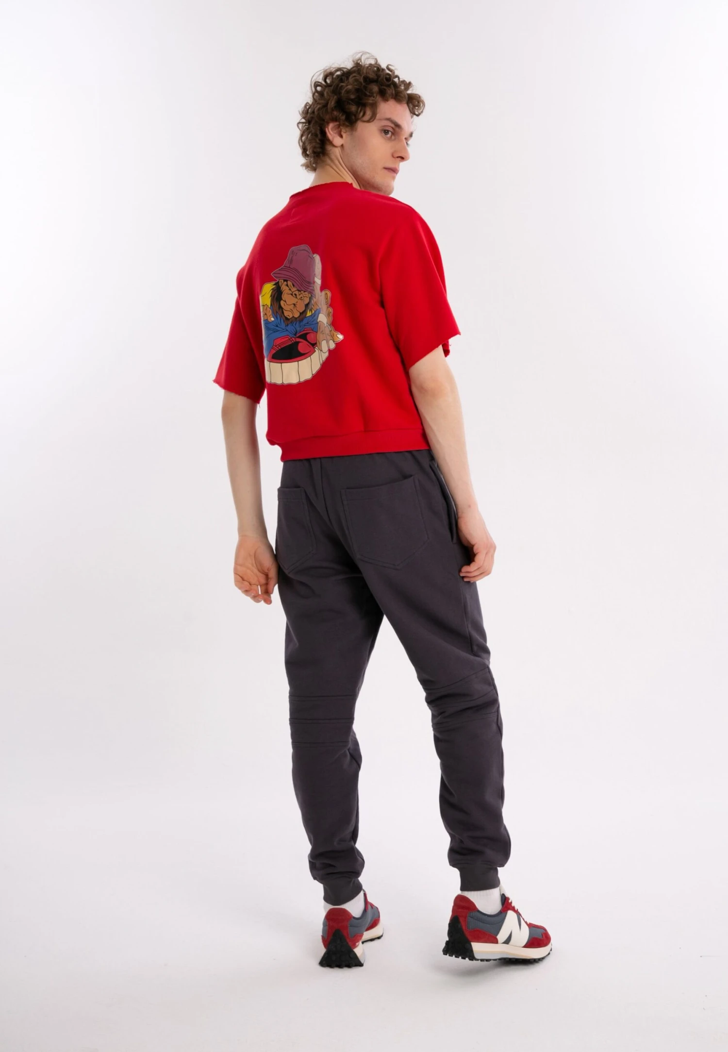 Joggers - Trainingsbroek - Grey 6 Joggers - Trainingsbroek - Grey - Afbeelding 6