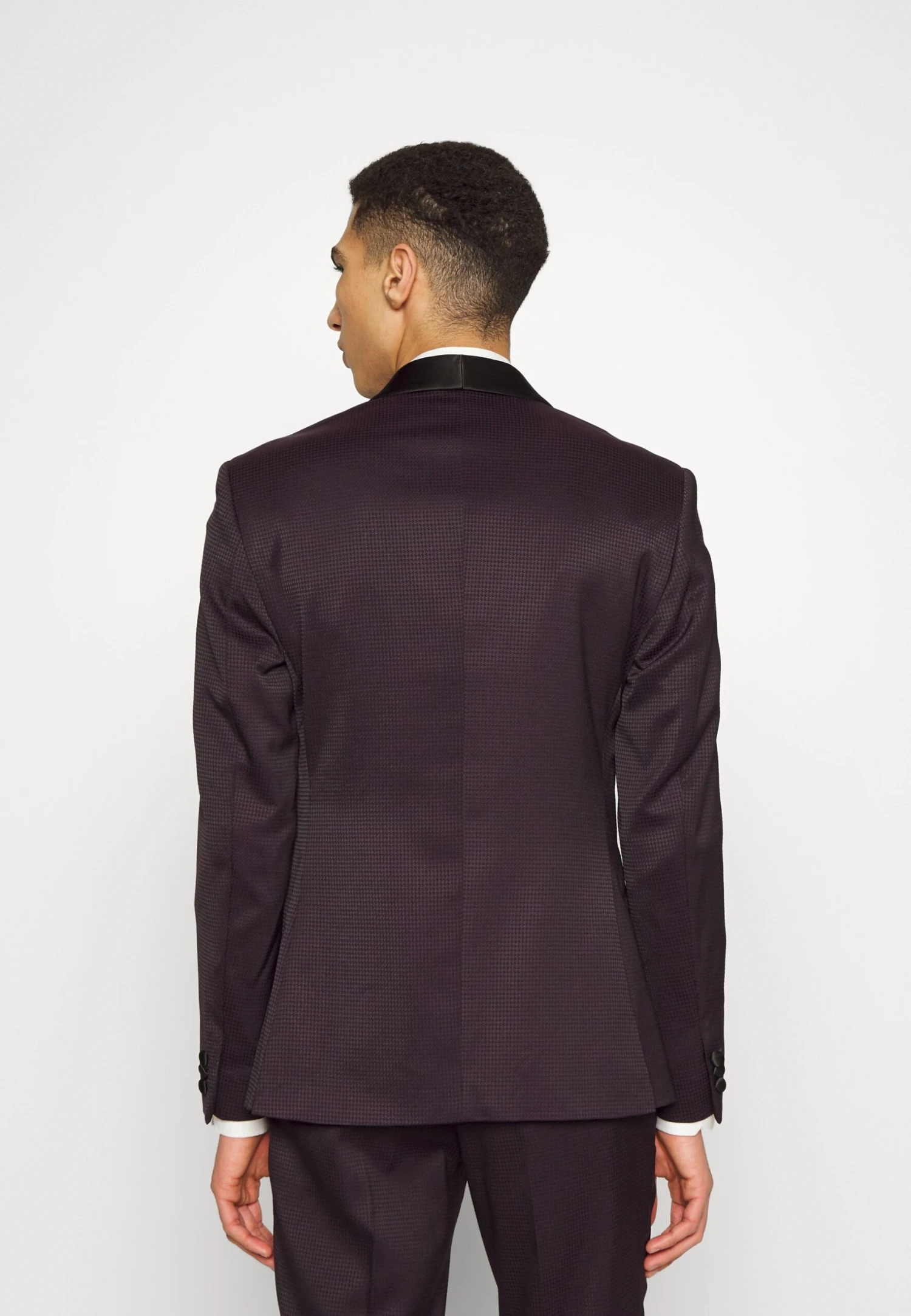 The Fashion Tux Shawl Collar - Kostuum - Bordeaux 4 The Fashion Tux Shawl Collar - Kostuum - Bordeaux - Afbeelding 4