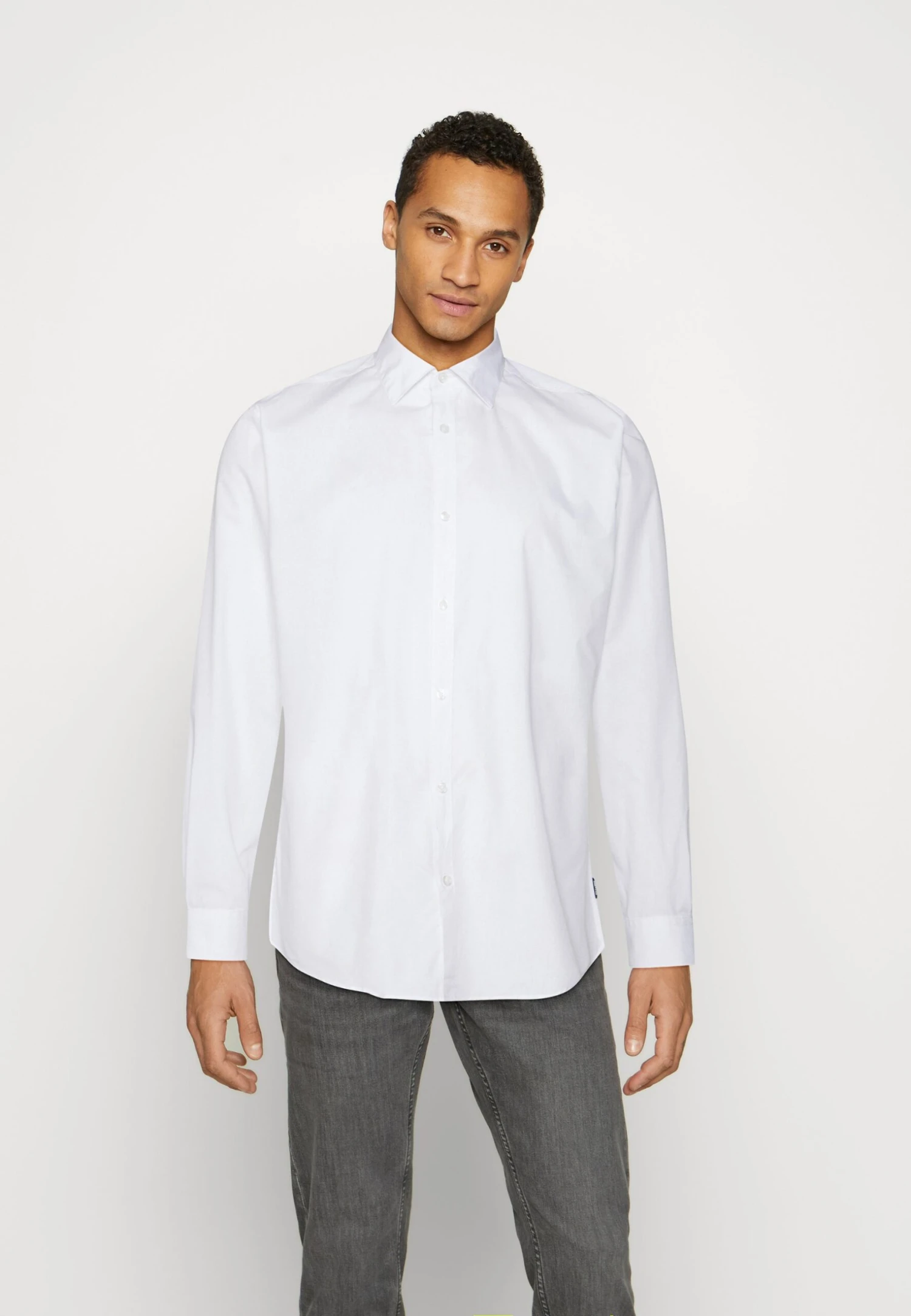 Only & Sons Onssane Solid Shirt - Zakelijk Overhemd - White 1 Only & Sons Onssane Solid Shirt - Zakelijk Overhemd - White