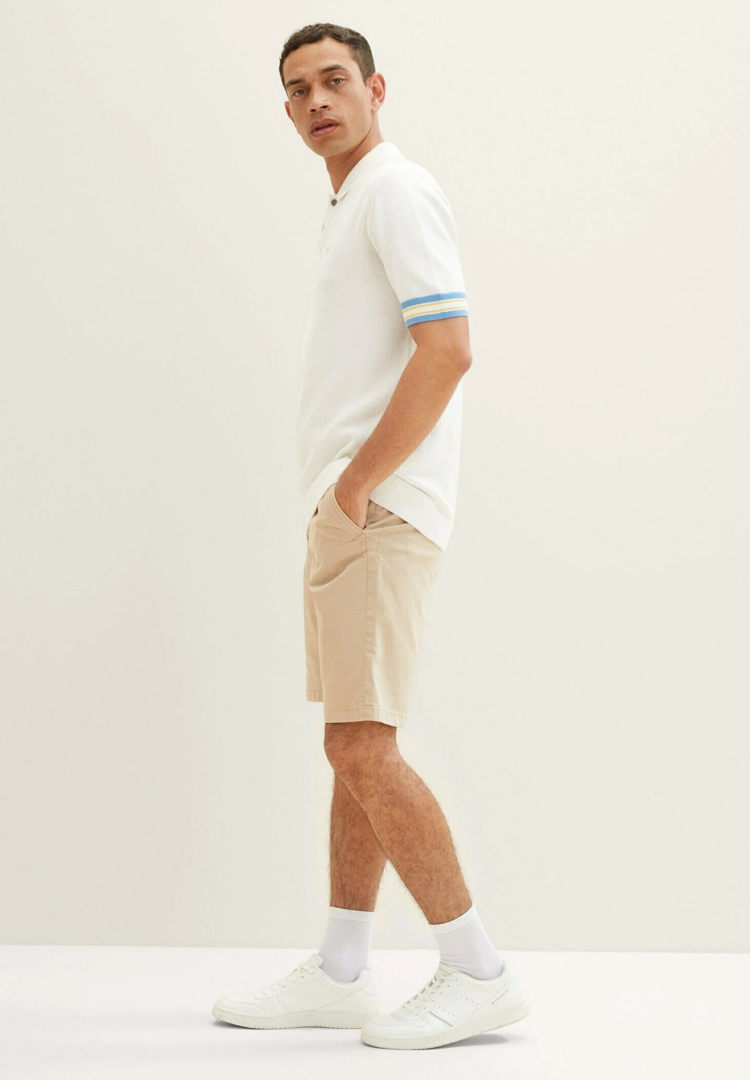 Tom Tailor Bermuda - Shorts - Caramel Beige 7 Tom Tailor Bermuda - Shorts - Caramel Beige - Afbeelding 7