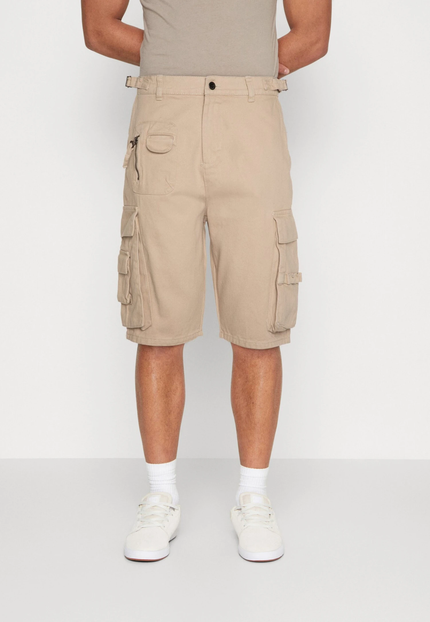 Unisex - Shorts - Beige 1 Unisex - Shorts - Beige