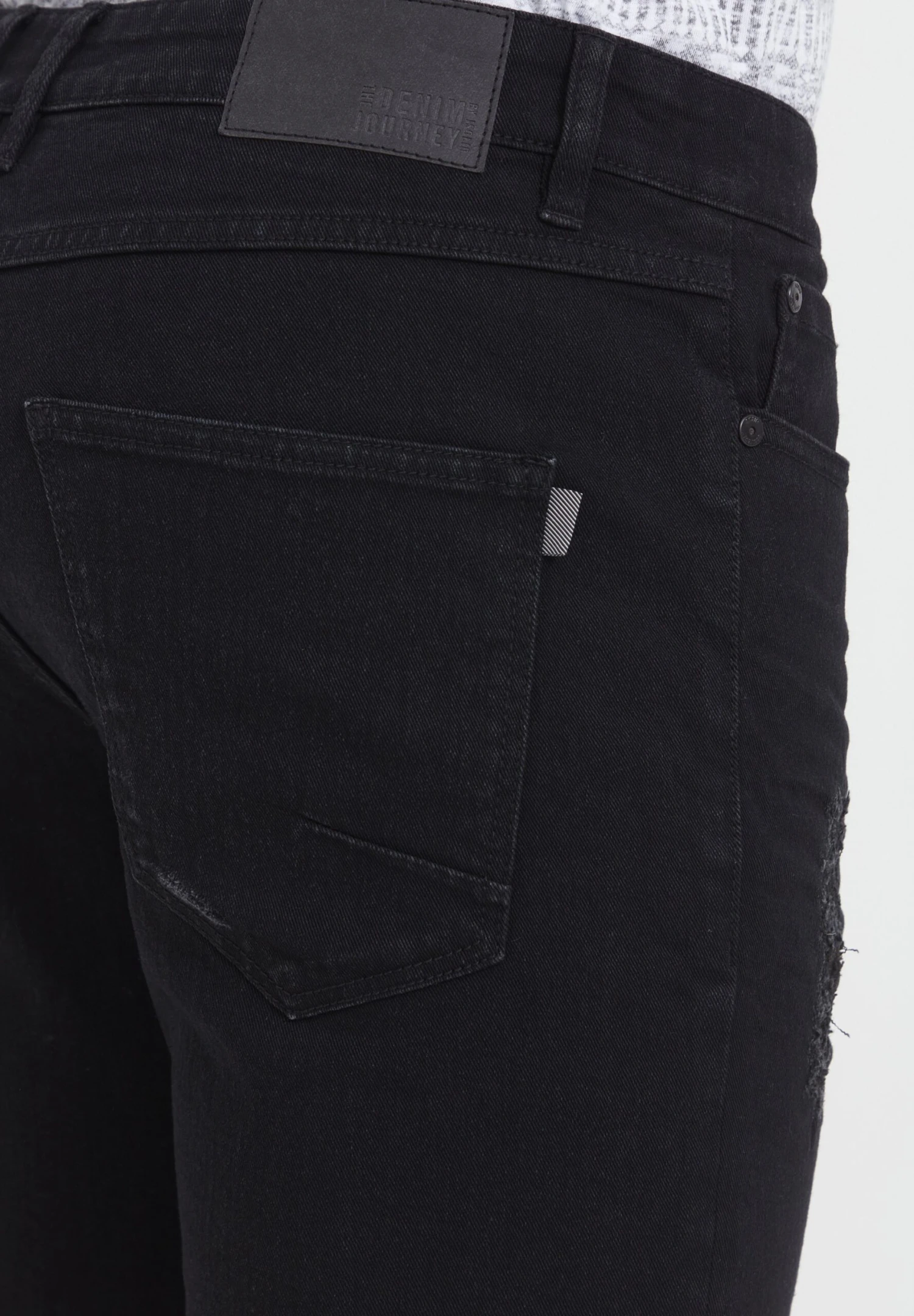 Solid Sdnoyton - Jeansshort - Black Denim 5 Solid Sdnoyton - Jeansshort - Black Denim - Afbeelding 5