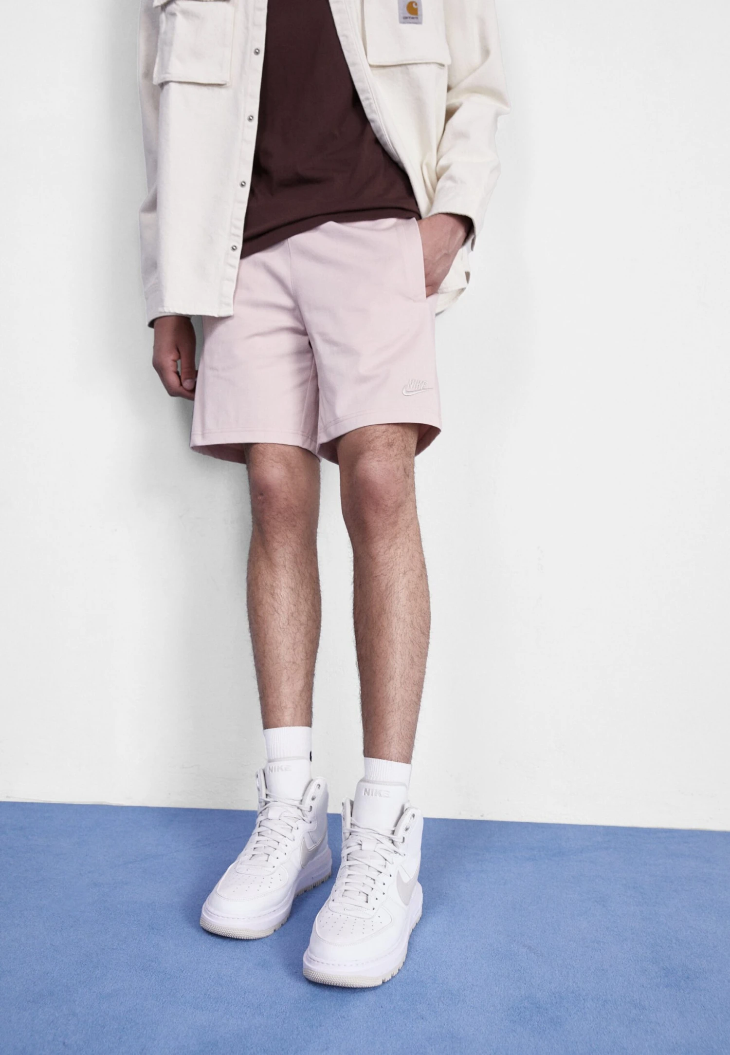 Nike Sportswear Club - Shorts - Pink Oxford 1 Nike Sportswear Club - Shorts - Pink Oxford